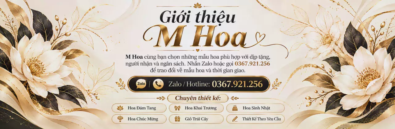 Ảnh bìa Shop hoa tươi Xã Tân Phước Đồng Tháp - Gửi lời chúc bằng sắc hoa